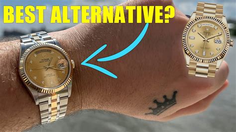 fake rolex date window|rolex day date alternatives.